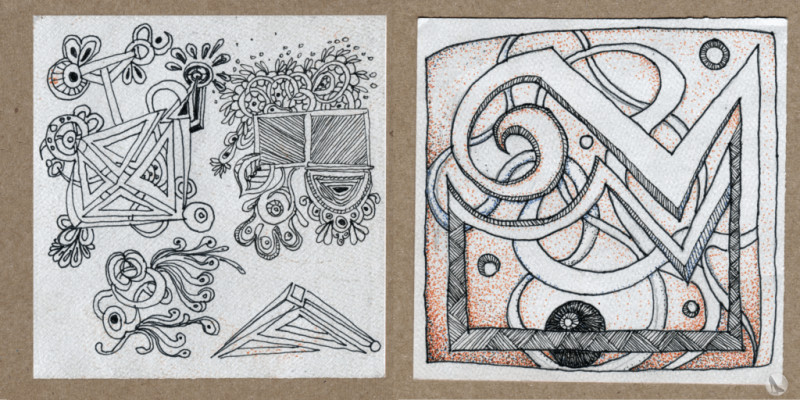 Two Drawings, Hendricks©2020