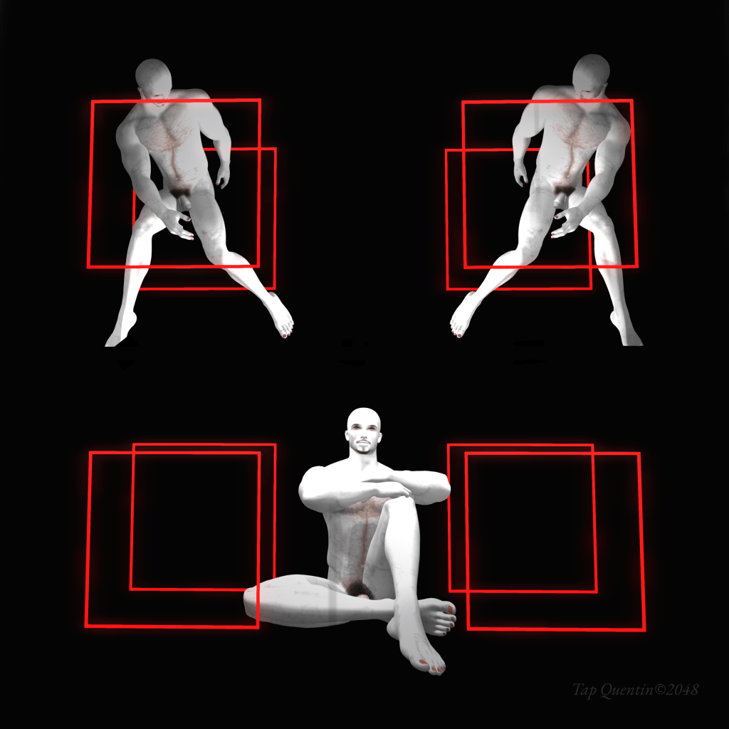 3D digital model created for Second Life exhibition